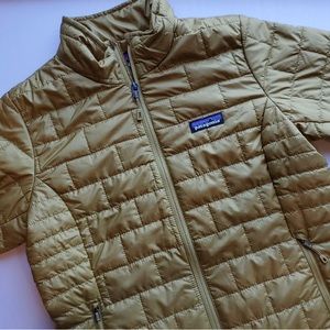 Patagonia Olive Puffer Jacket